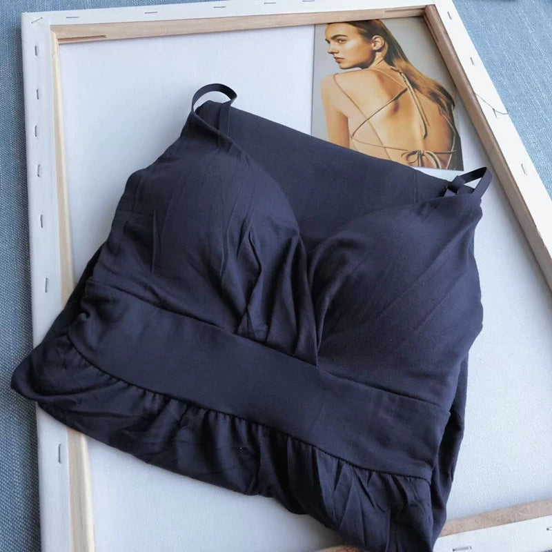 Modal Femous Style Sexy Slip Dress