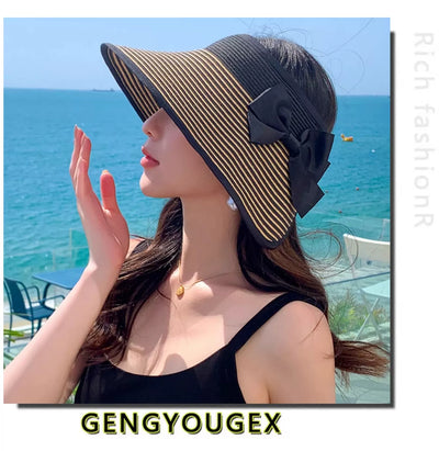 Summer Outing Foldable Sunshade Sun Protection Hat Big Brim