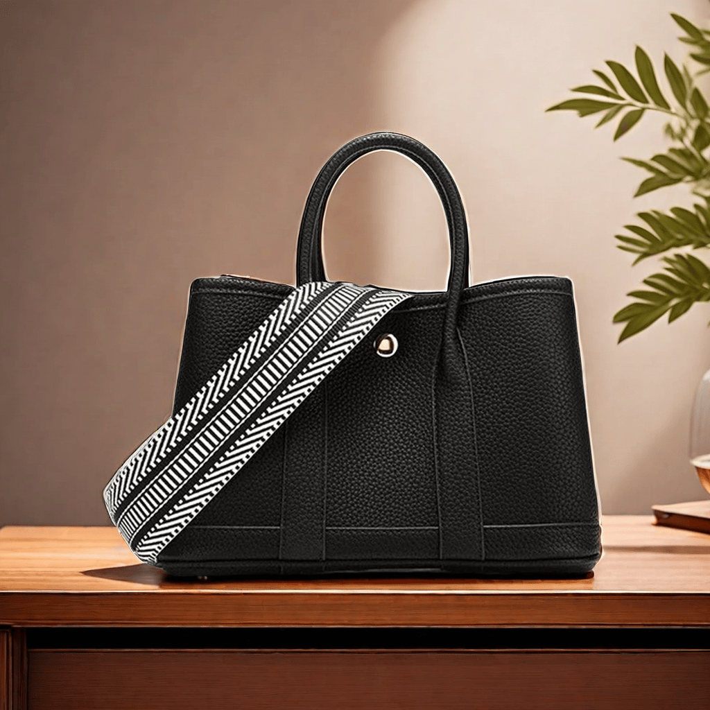 2024 New Genuine Leather Ladies' Bags Tote Bag Shoulder Crossbody Tote Bag Cowhide Handbag Large Capacity Versatile Minimalist