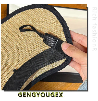 Summer Outing Foldable Sunshade Sun Protection Hat Big Brim