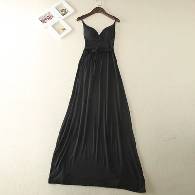 Modal Femous Style Sexy Slip Dress