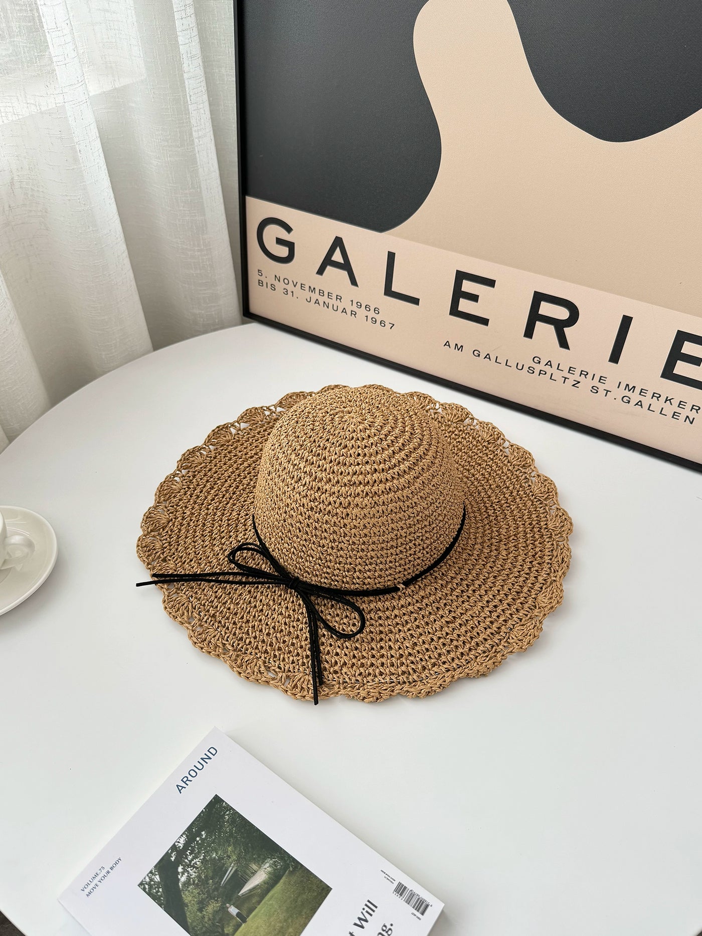 Straw Hat Summer Foldable Beach Women's Fresh Hat