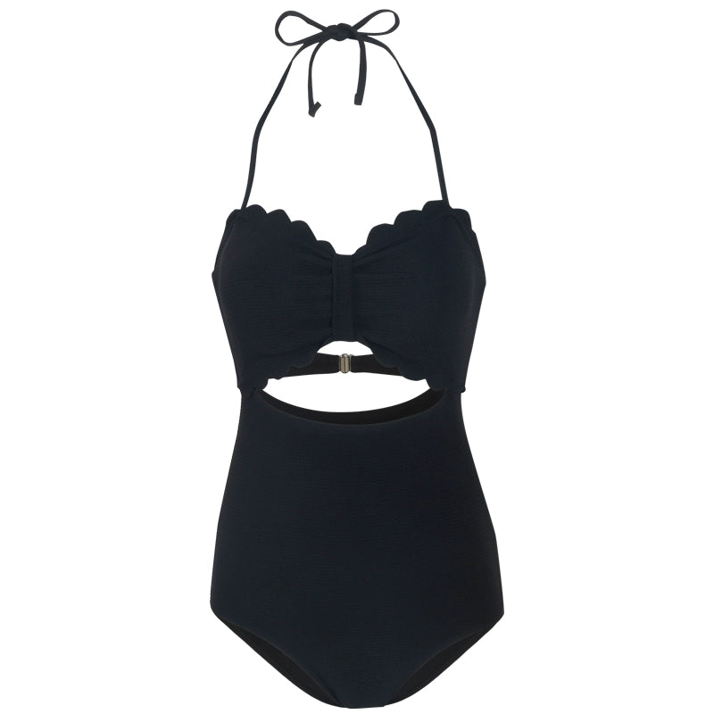 Black Camisole Sexy Women Japanese Slim Student Swimsuit