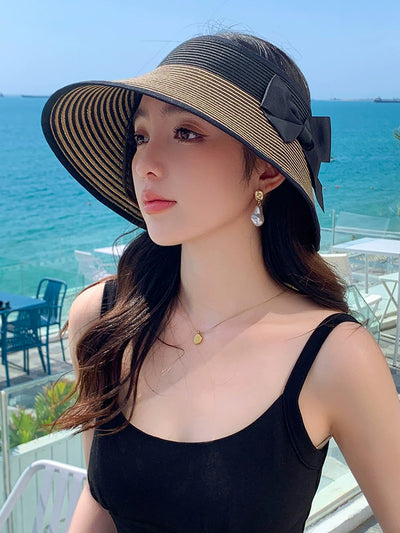 Summer Outing Foldable Sunshade Sun Protection Hat Big Brim