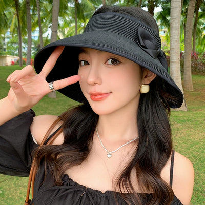 Summer Outing Foldable Sunshade Sun Protection Hat Big Brim