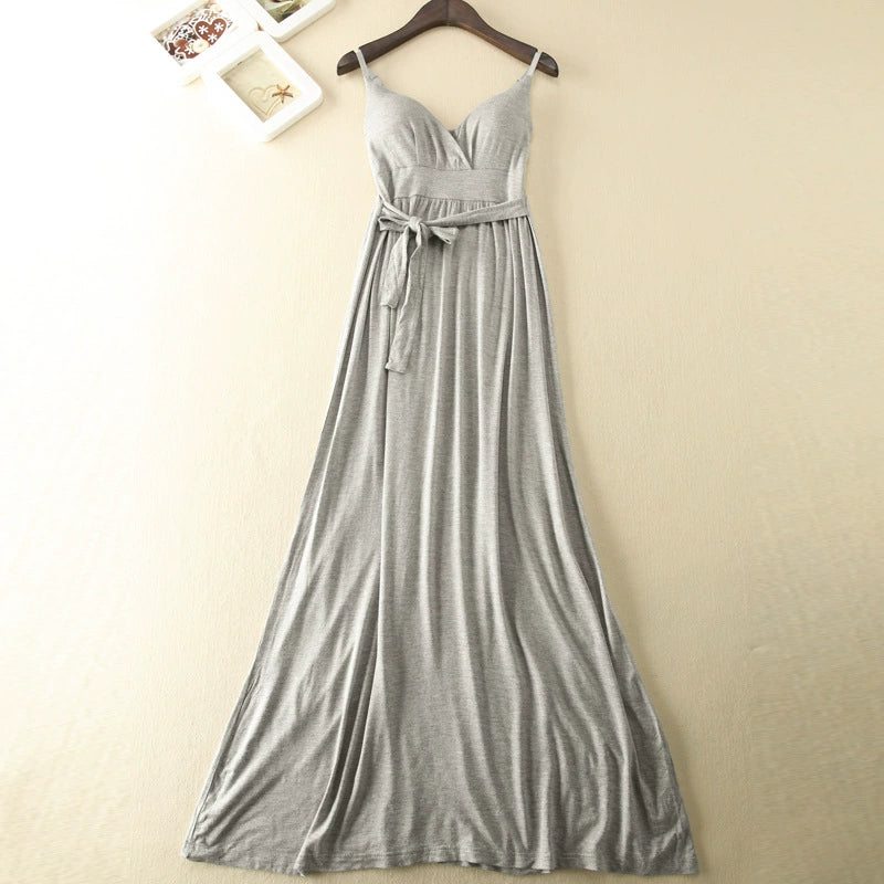 Modal Femous Style Sexy Slip Dress