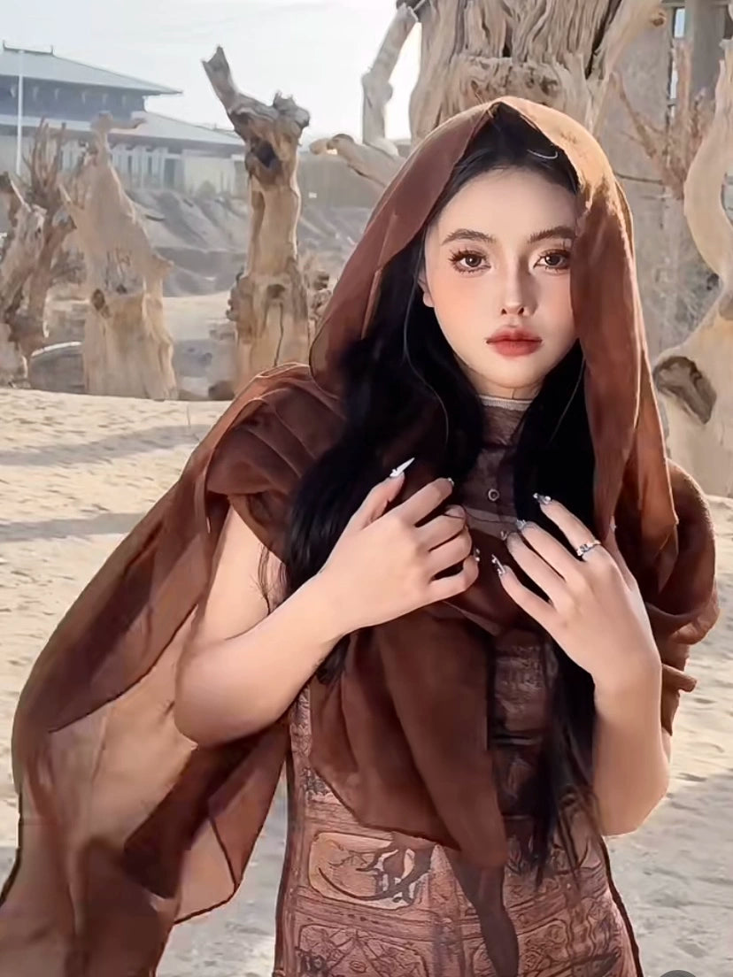 Egypt Dubai Scarf Middle East Scarf Scarf Travel Wear Wear Veil Beach Holiday Shawl Summer Cotton and Linen Scarf