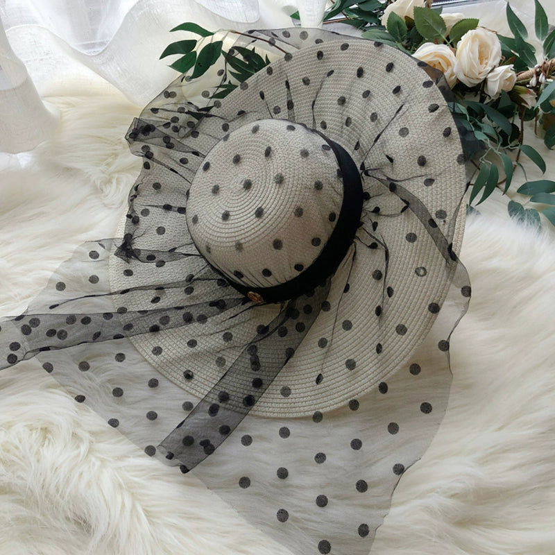 Japan Beach Sun Protection Seaside Vacation Big Brim Hat
