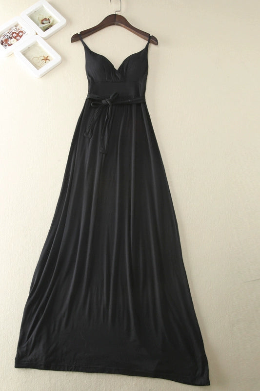 Modal Femous Style Sexy Slip Dress