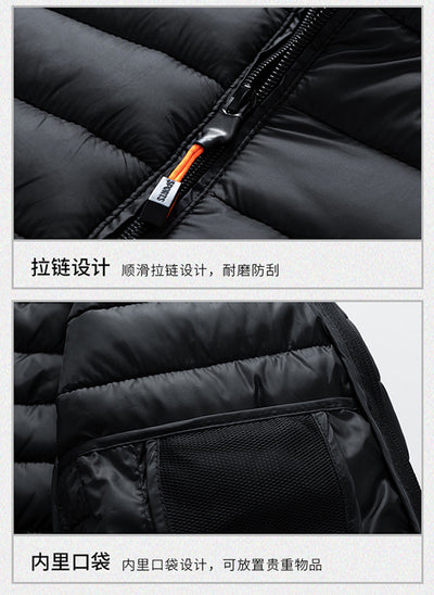 Mens Quality Clothes Parkas Men Fashion Brand Coat Men's Casual Parka Waterproof Outwear Brand Clothing Men Thick Warm Jackets
