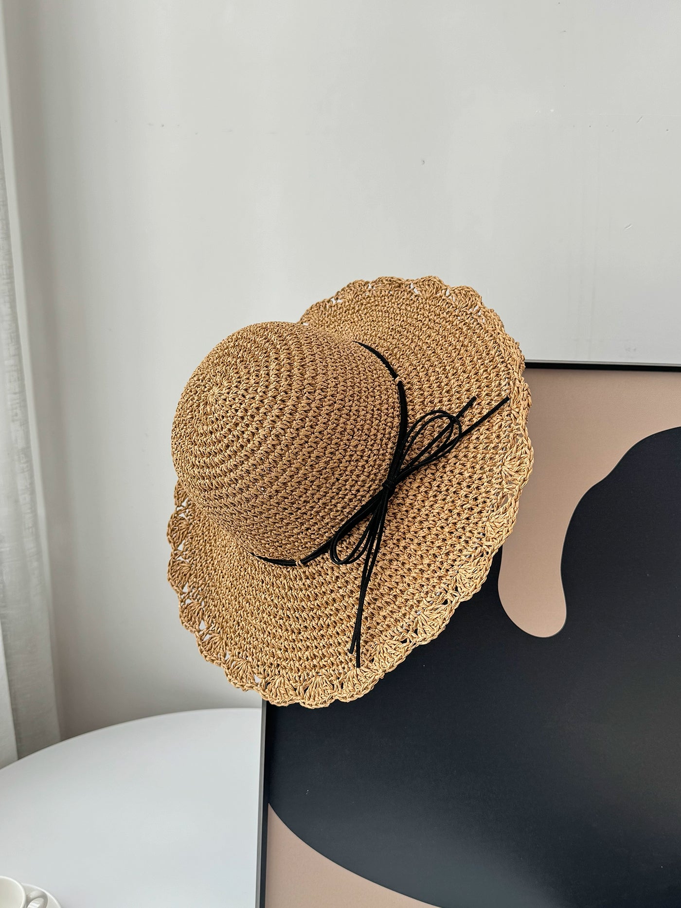 Straw Hat Summer Foldable Beach Women's Fresh Hat