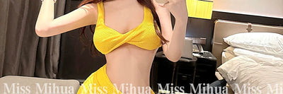 2025 New Swimsuit Women's Ins Style Sexy Separates Bikini Sexy Push up Three-Piece Vacation Women's Swimsuit