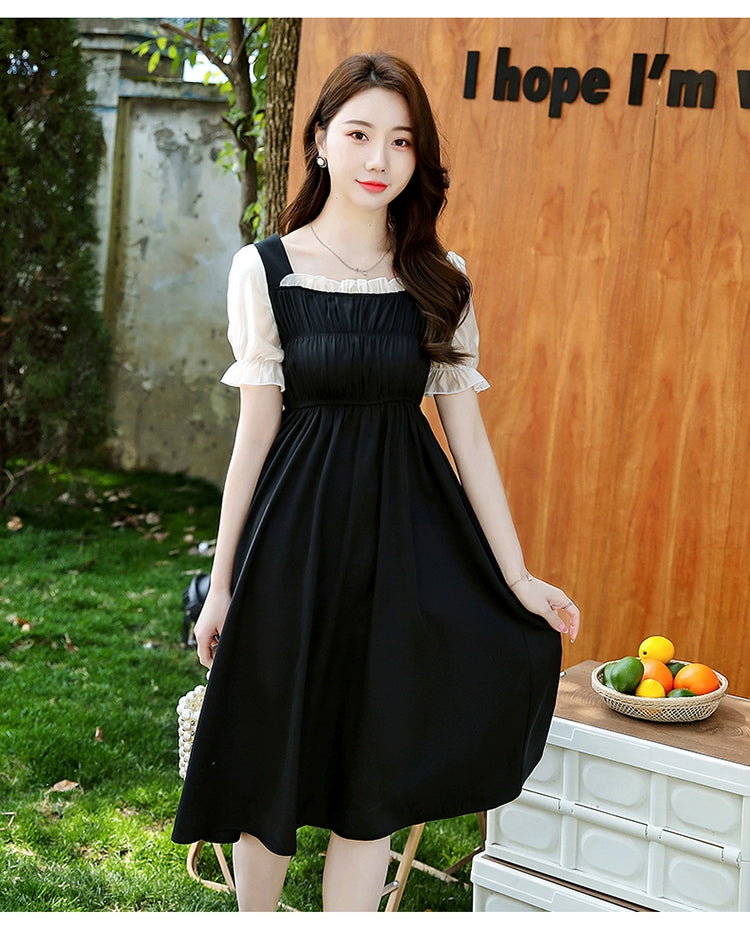 Classy Fried Street Parent-Child Clothes 2025 Summer New Skirt Seaside Holiday Girl Dress Mother-Daughter Matching Outfit Fashionable