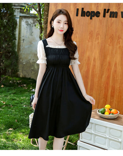 Classy Fried Street Parent-Child Clothes 2025 Summer New Skirt Seaside Holiday Girl Dress Mother-Daughter Matching Outfit Fashionable