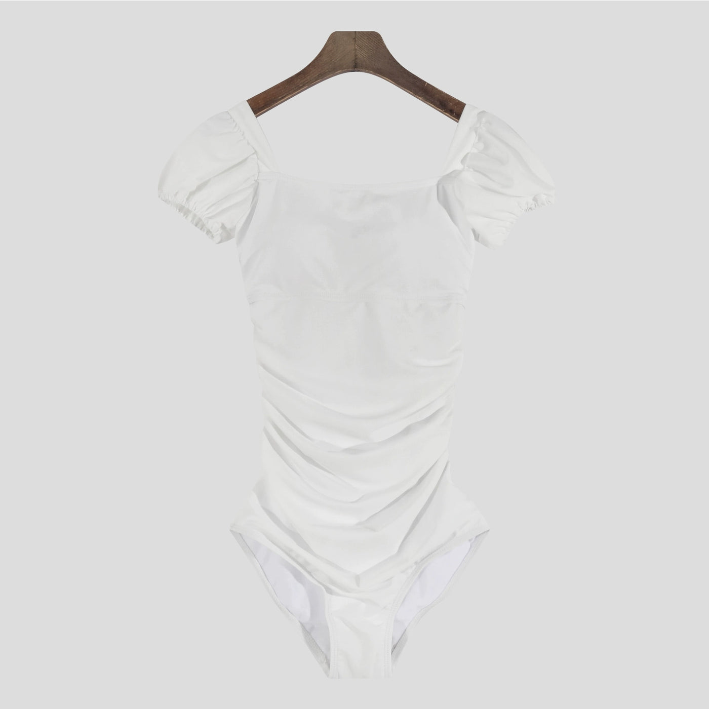 Big Fisherman Open Back Triangle One-Piece Hot Spring Vacation Swimsuit