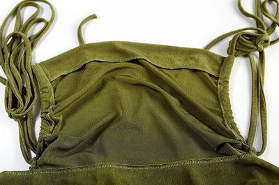2024 New Summer Fashion Sexy Strapless Dress Strapless Hang Neck Temperament Dress
