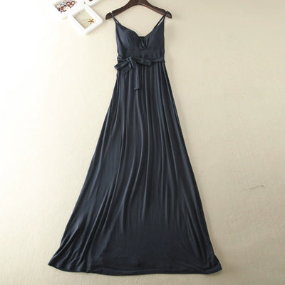 Modal Femous Style Sexy Slip Dress