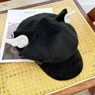 Y2g Punk Subculture Niche Design Painter Cap Children's Autumn and Winter Sweet All-Match Make Your Face Look Smaller Beret Fashion
