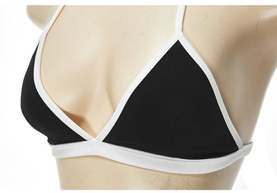 South Korea Separates Swimsuit Female Online Influencer Sexy Bikini Slim Looking Belly Covering Ins Style High Waist Student Vacation Swimsuit