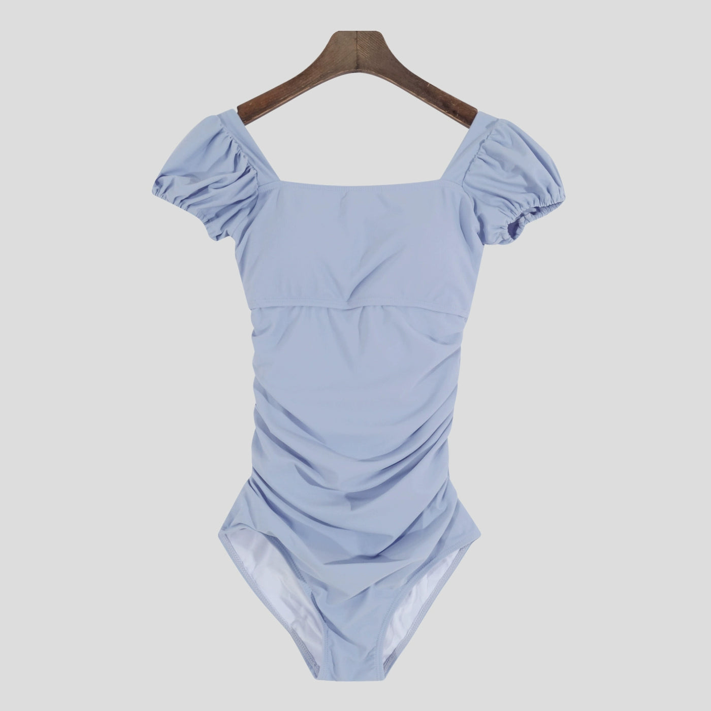 Big Fisherman Open Back Triangle One-Piece Hot Spring Vacation Swimsuit