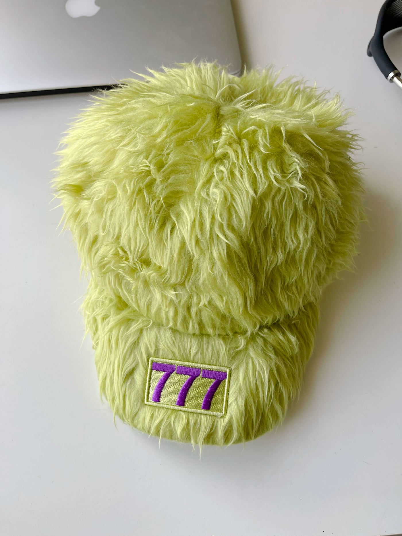 2024 K-style Ins Style 777 Color Embroider Plush Peaked Cap Female Street Baseball Cap Y2g Sexy Trendy
