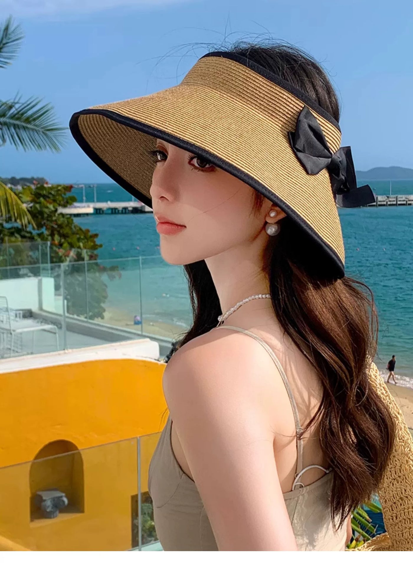 Summer Outing Foldable Sunshade Sun Protection Hat Big Brim