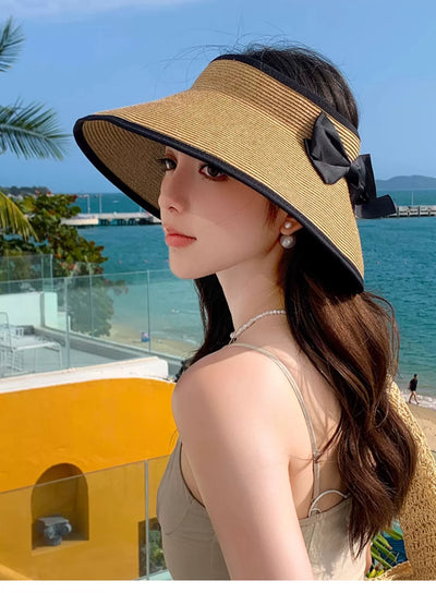 Summer Outing Foldable Sunshade Sun Protection Hat Big Brim
