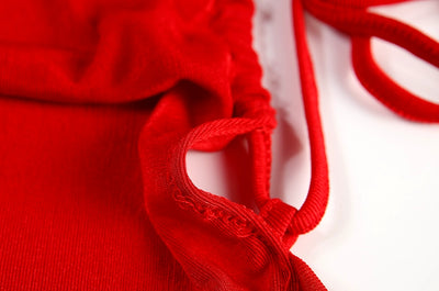 2024 New Summer Fashion Sexy Strapless Dress Strapless Hang Neck Temperament Dress