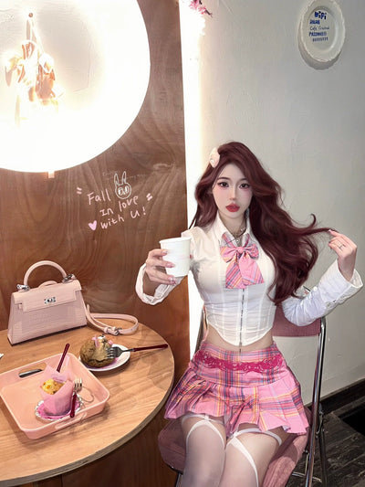 Shirt Millennium Slim Looking Easiest for Match Pure Desire Sexy JK Uniform