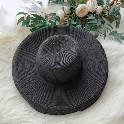 Japan Beach Sun Protection Seaside Vacation Big Brim Hat