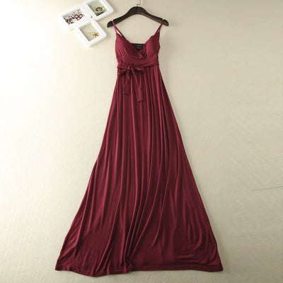 Modal Femous Style Sexy Slip Dress