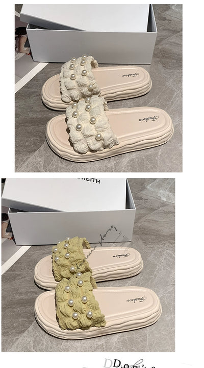 Thick Sole Fairy Style Seaside Vacation Beach Sandals