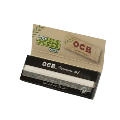 OCB Premium Regular Rolling Papers - 50 Packs