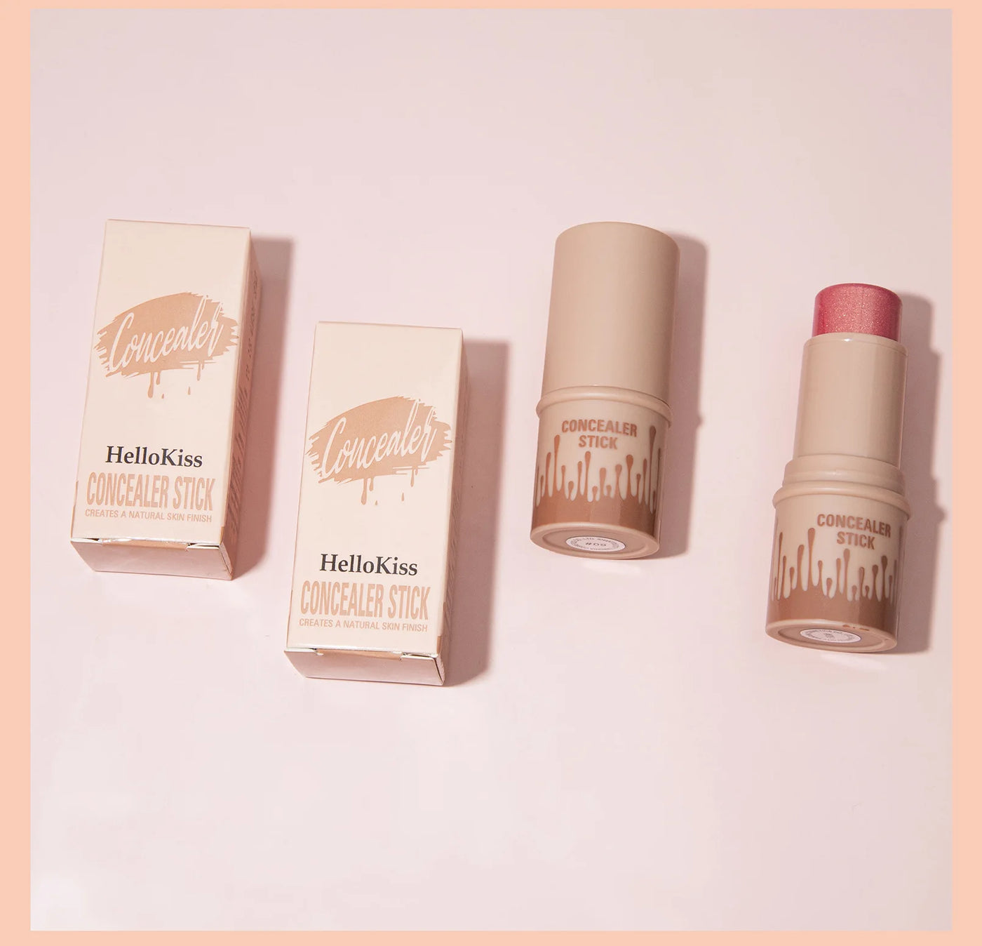 Makeup Face Brown Bronzer Contour Stick Contouring Bronzer Stick Highlighter Brightening Blusher Stick Rouge Cream Concealer Pen