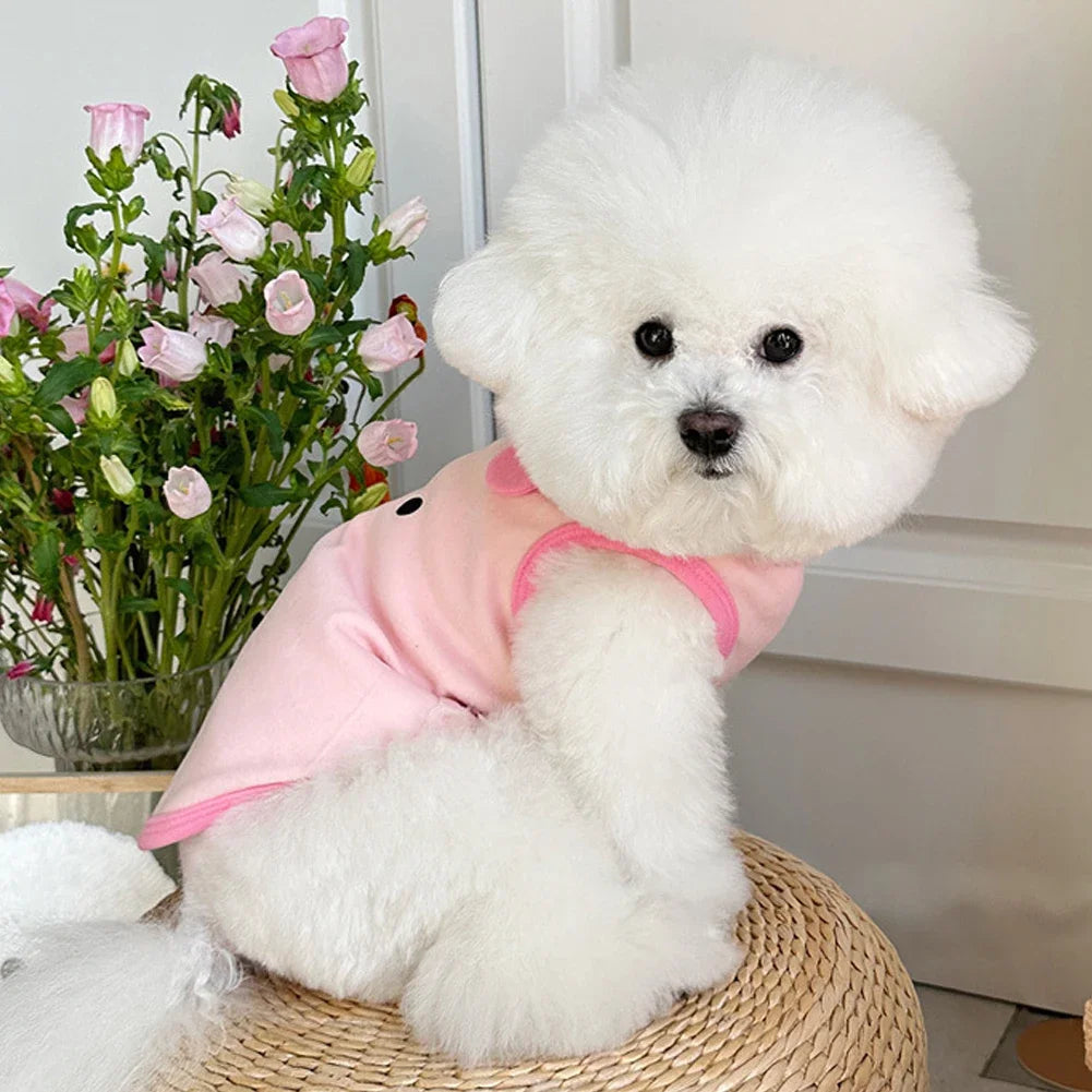 1.5-9kg Pet Clothes For Cats Small And Medium Dogs Cotton French Bulldog Vest Sweater Pajamas Warm Soft Winter Cat Puppy Coat