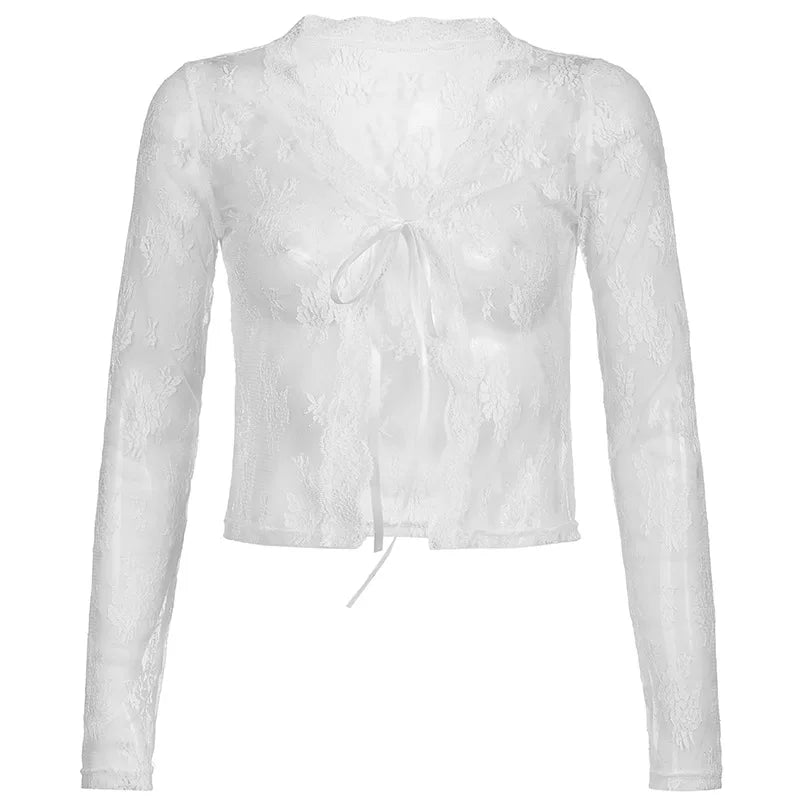 See Through Cardigan