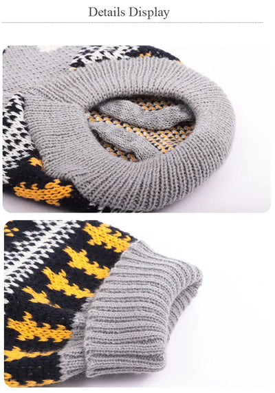 Cat Clothes Gatos Sweater Pet Dog Clothing for Small Medium Puppy  Dogs Cats Winter Warm Coat Teddy Pug  Jacket Soft Vest New