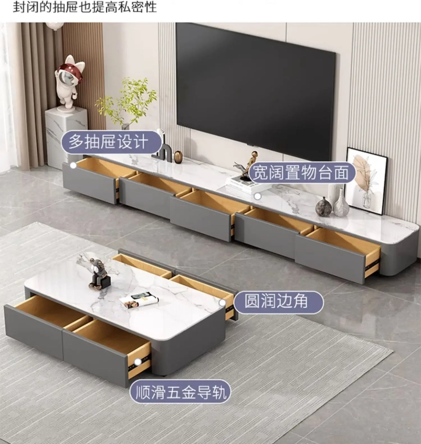Living Room Cabinets Tv Stands Modern Salon Luxury Display Shelf White Dressers Tv Table Floor Muebles Entrance Hall Furniture