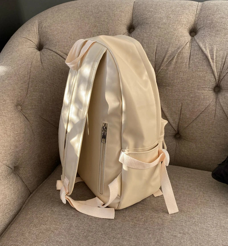 Large Backpack Women Leather Rucksack Women's Knapsack Travel Backpacks Shoulder School Bags for Teenage Girls Mochila Back Pack