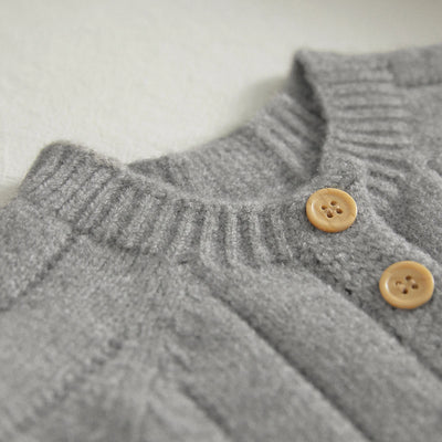 Ma&Baby 0-18M Warm Baby Clothing Knit Romper Newborn Infant Toddler Boy Girl Long Sleeve Jumpsuit + Hat Fall Spring Outfits