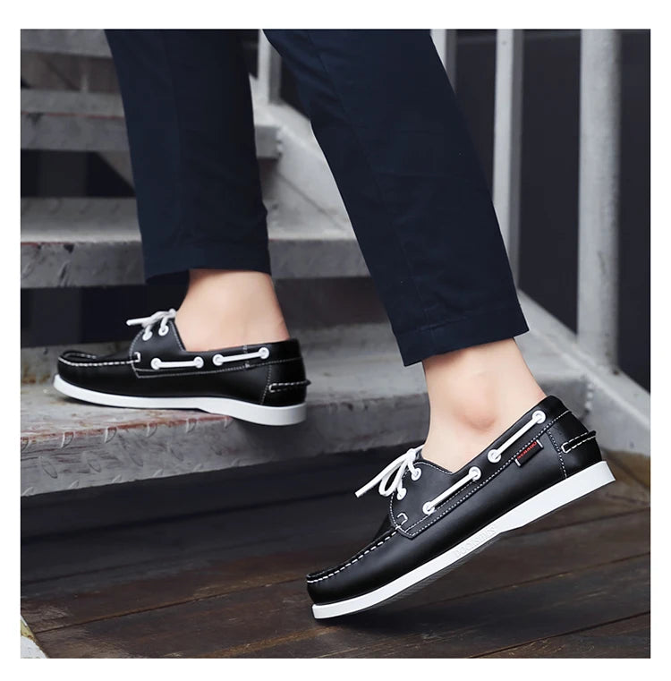 2025 New  Loafers Men  Sneakers Driving Shoes Casual Men Shoes  Footwear Docksides Classic Boat Shoes