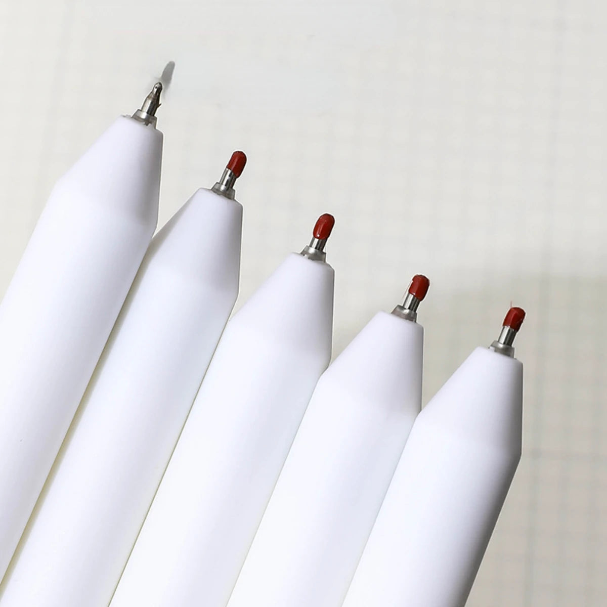 5 Pcs/set Lovely Puppy Cute Stationery Writing Pen Quick Drying Simple Model Press Gel Pen For Student Office School Supplies