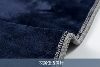 Autumn Winter Men Fleece Warm Shirt Fashion Solid Long Sleeve Business Shirt Plaid Thick Warm Shirts NS5517