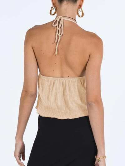 Halterneck Crop Top