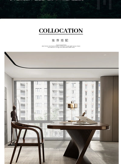 Asthetic Manager Executive Desk Modern Luxury Designer Workstation Office Table Conference Black Mesa De Escritorio Home Office