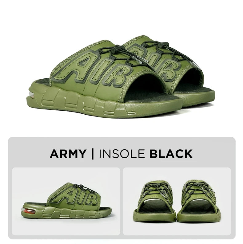 Man‘s Sandals Thick Sole Non-slip Fashion Trend Sports Slippers For Men Outdoor Footwear Size 40-49 Suitable Summer