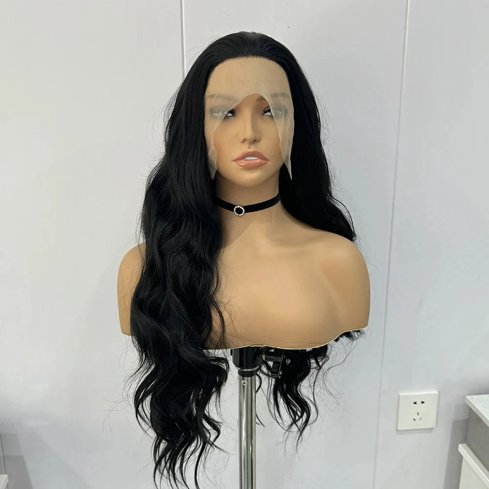 13x4 Lace Front Wigs Body Wave 13x6 Human Hair Wig Brazilian 32 34 Inch Body Wave Transparent Lace Frontal Wig For black  Women
