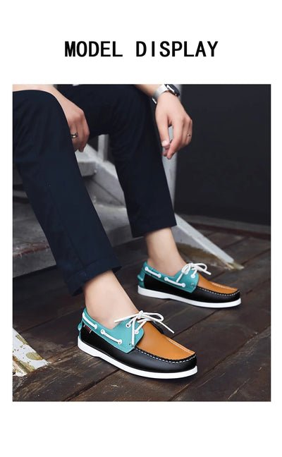 2025 New  Loafers Men  Sneakers Driving Shoes Casual Men Shoes  Footwear Docksides Classic Boat Shoes