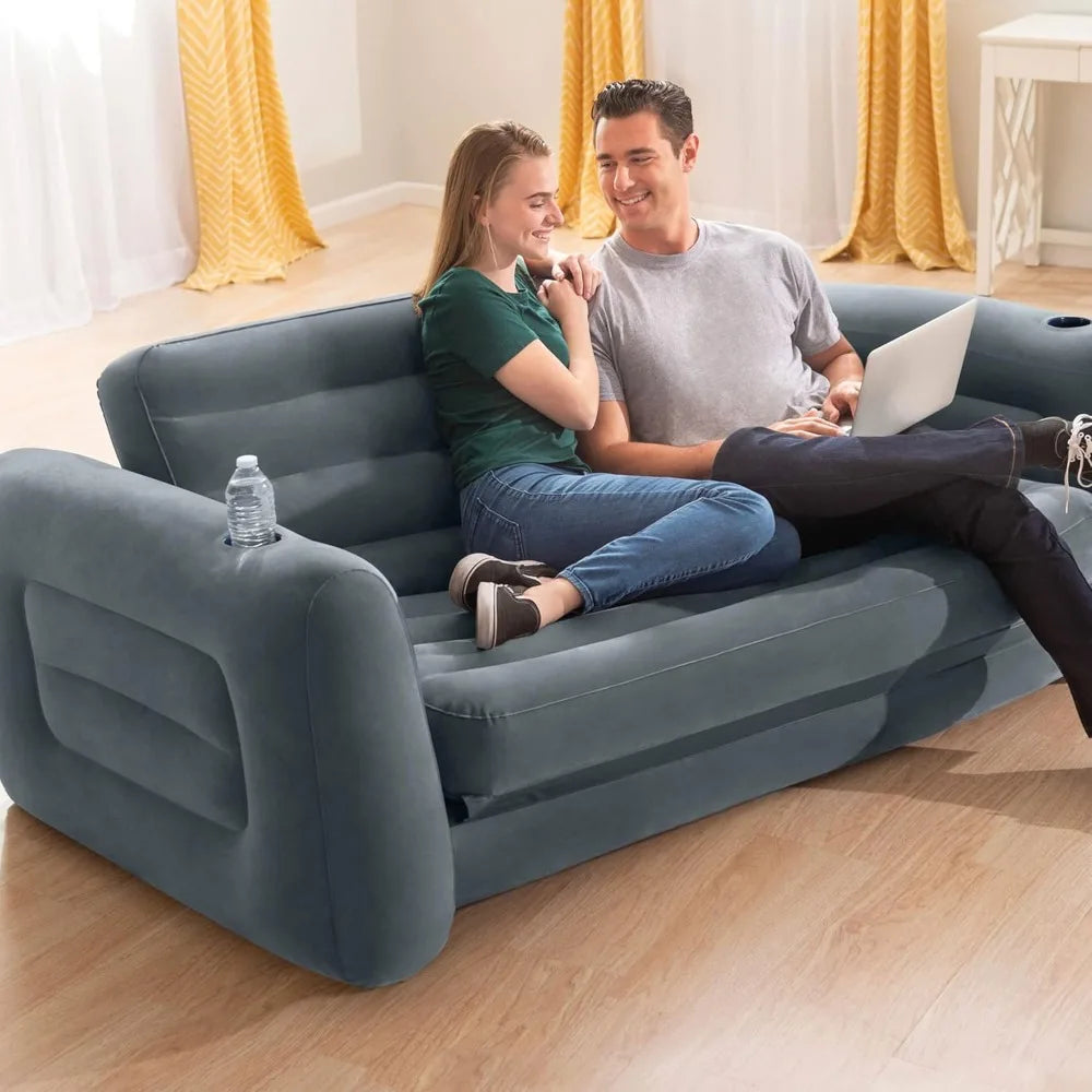 Convertible Sofa Bed 47D X 41W X 21H Centimetres