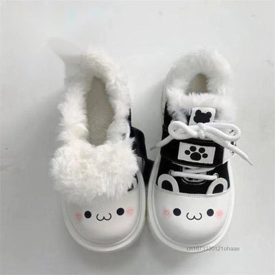 Cute Cozy Otaku Style Y2k Soft Girl Board Shoes Lolita Daily Fashion Trend JK Shoes Japanese Style Harajuku Sweet Casual Shoes